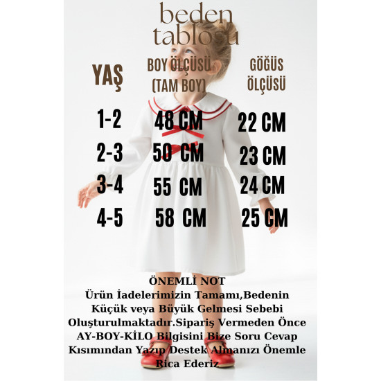 Kız Bebek Elbise Kız Çocuk Elbise Doğum Günü Parti Düğün Elbise Uzun Kollu Astarlı Elbise