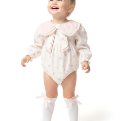 Kız Bebek Romper Kız Çocuk Romper Doğum Günü Parti Düğün Elbise Fiyonk Uzun Kol Romper