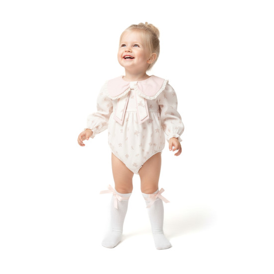 Kız Bebek Romper Kız Çocuk Romper Doğum Günü Parti Düğün Elbise Fiyonk Uzun Kol Romper