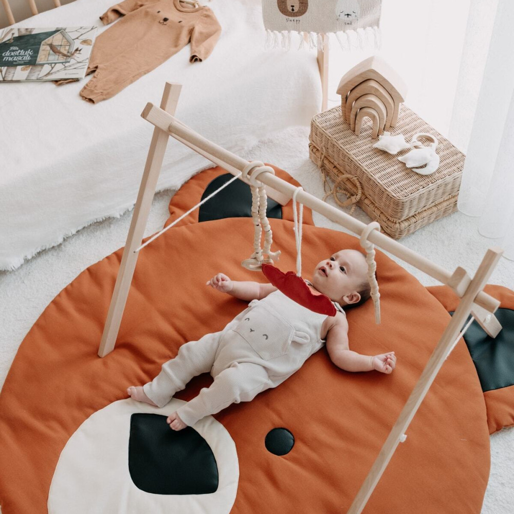 Dery Baby Grizzy Bear Oyun Halısı Oyun Matı