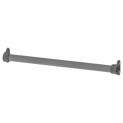 IKEA KOMPLEMENT askı borusu, koyu gri, 50 cm