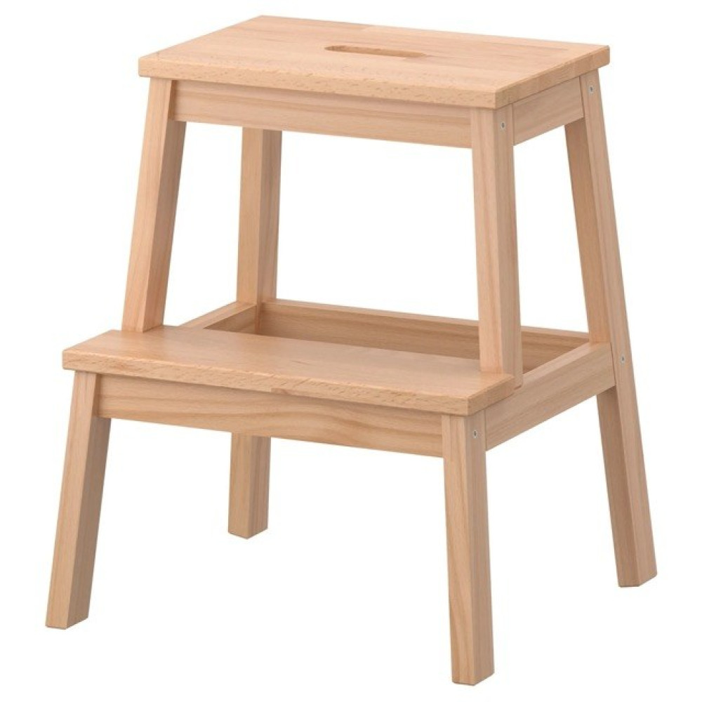IKEA Bekvam Basamaklı Mutfak Tabure Merdiven - Kayın Rengi