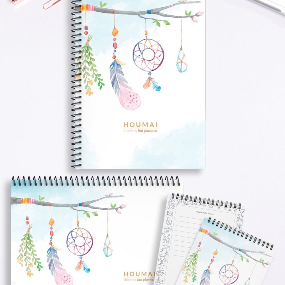 Planlayıcı Set Bereket | 3 Farklı Özel Ürün | Günlük Planlayıcı | Haftalık Planlayıcı | To-do List