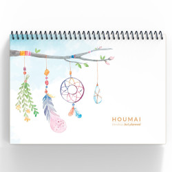 A5 Spiralli Haftalık Planlayıcı 100 sayfa Bereket Tema