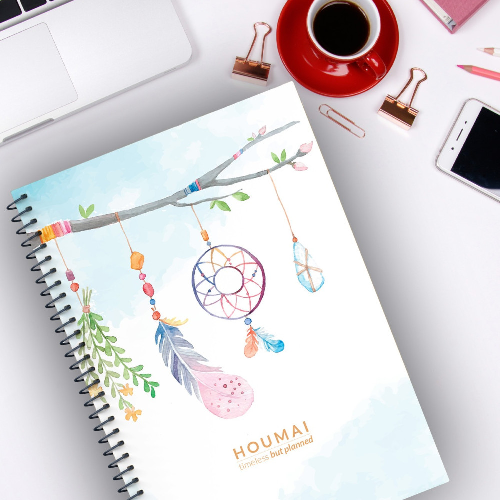 A5 Spiralli Günlük Planlayıcı 100 sayfa Bereket Tema