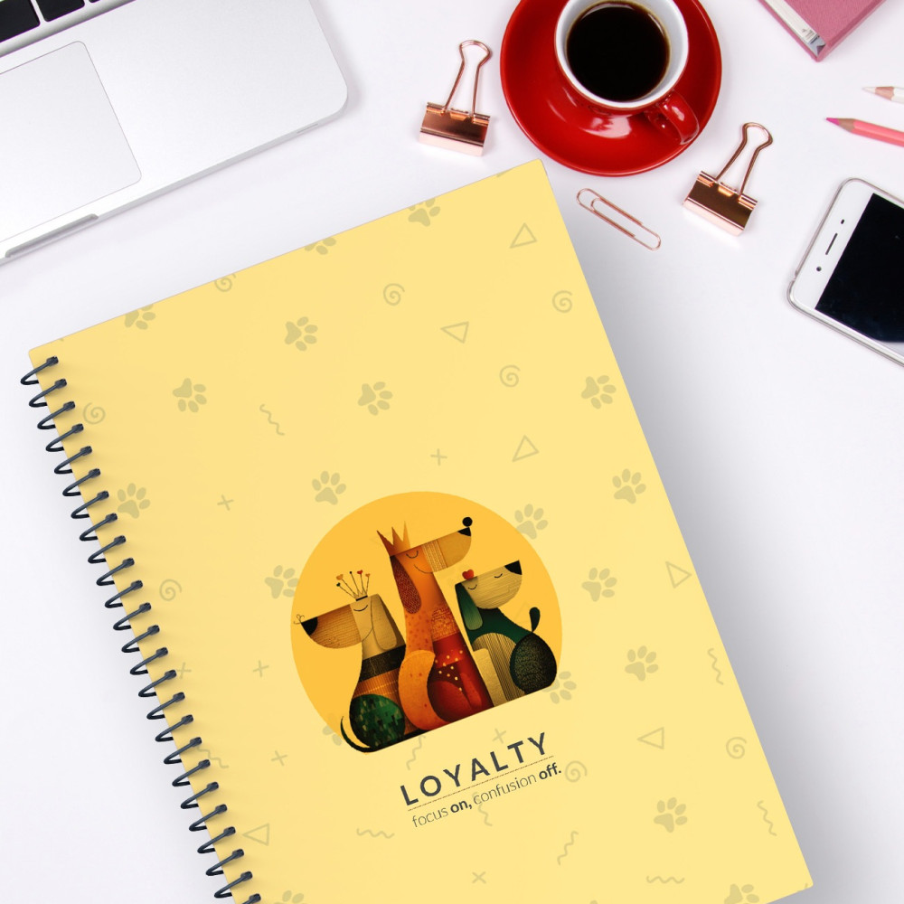 Sınav Hazırlık Ders Planlayıcı Defter A5 Ebat Spiralli TUS, TYT, AYT, KPSS, DGS,YKS,LGS Loyalty Tema