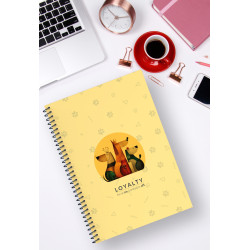 Sınav Hazırlık Ders Planlayıcı Defter A5 Ebat Spiralli TUS, TYT, AYT, KPSS, DGS,YKS,LGS Loyalty Tema