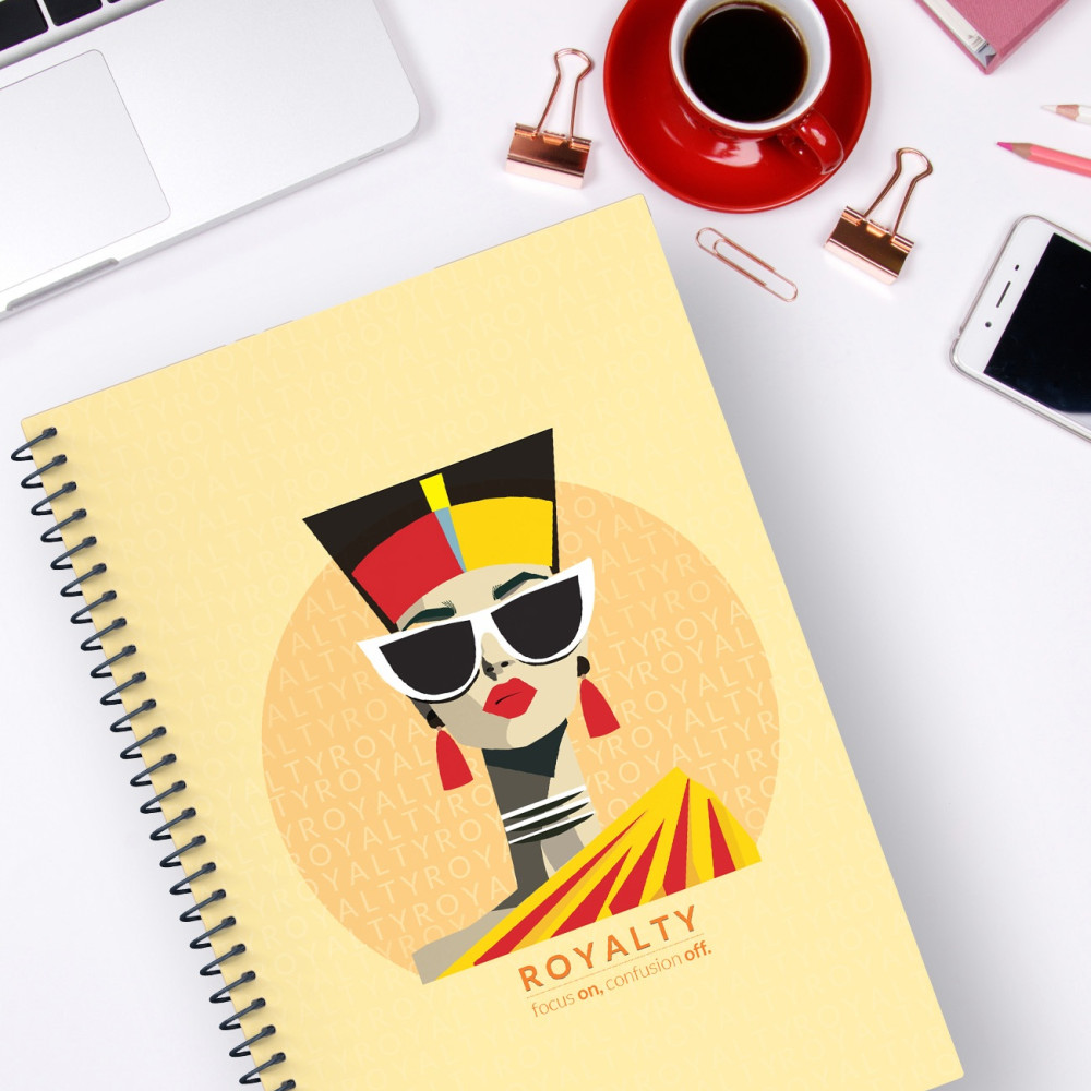 Sınav Hazırlık Ders Planlayıcı Defter A5 Ebat Spiralli TUS, TYT, AYT, KPSS, DGS,YKS,LGS Royalty Tema