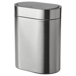 IKEA Brogrund Dokunmatik Çöp Kutusu, Gri