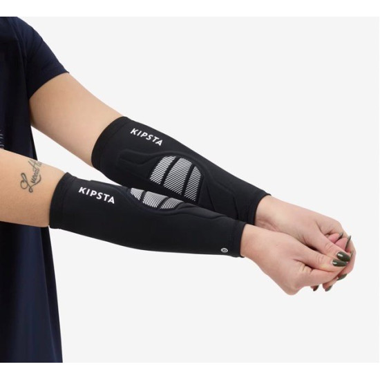 Decathlon Voleybol Kolluk - Siyah/Beyaz - Vap 100 KIPSTA Beden 2