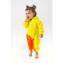 Welsoft Peluş Unisex Kışlık Bebek Takımları Çocuk Giyim Bebek Kıyafeti çocuk kostümü Sevimli Civciv