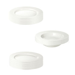 IKEA OFANTLIGT - yemek takımı (beyaz)