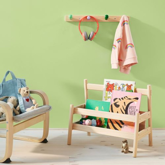 IKEA FLISAT - çocuk kitaplığı, 49x28x41 cm (huş)