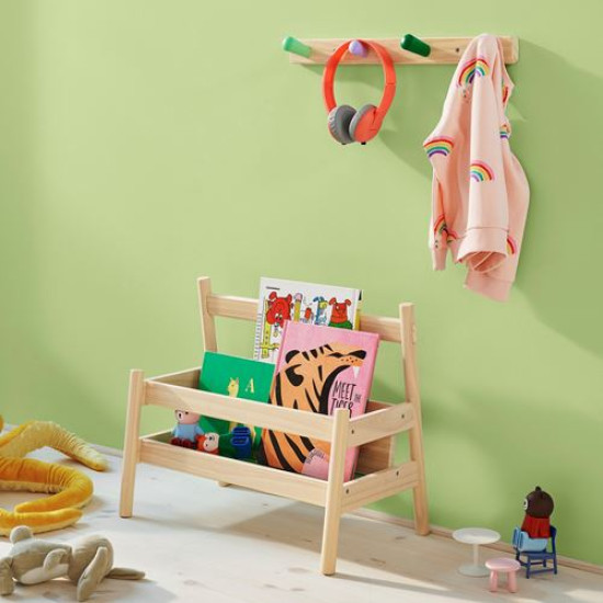 IKEA FLISAT - çocuk kitaplığı, 49x28x41 cm (huş)