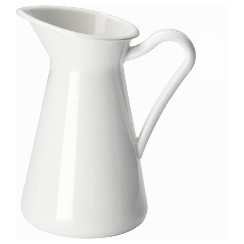 IKEA SOCKERÄRT - vazo/sürahi, 16 cm (beyaz)