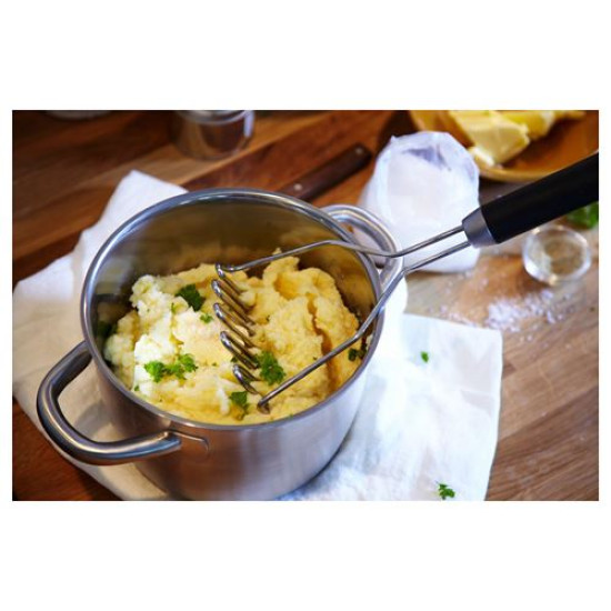 IKEA IKEA 365+ HJÄLTE - patates ezici, 30 cm (paslanmaz çelik) paslanmaz çelik