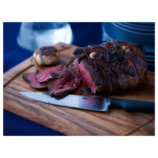 IKEA VÖRDA - şef bıçağı, 20 cm (paslanmaz çelik-siyah) paslanmaz çelik-siyah