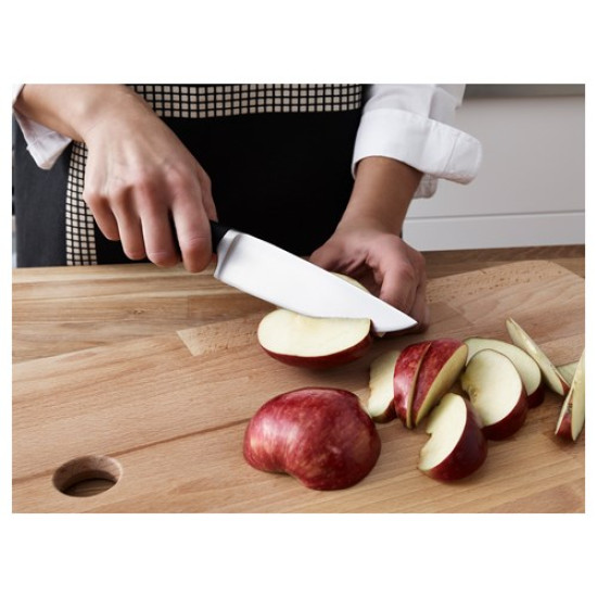 IKEA VÖRDA - doğrama bıçağı, 14 cm (paslanmaz çelik-siyah) paslanmaz çelik-siyah