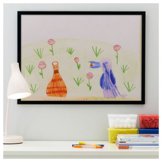 ikea-fiskbo-siyah-çerçeve-50x70-cm-siyah-siyah