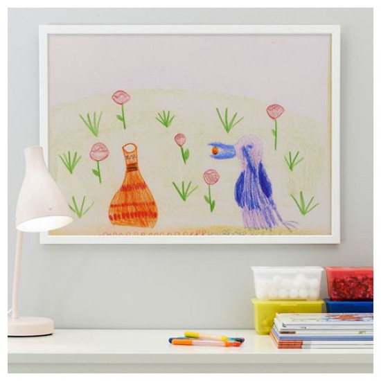 ikea-fiskbo-beyaz-çerçeve-50x70-cm-beyaz-beyaz
