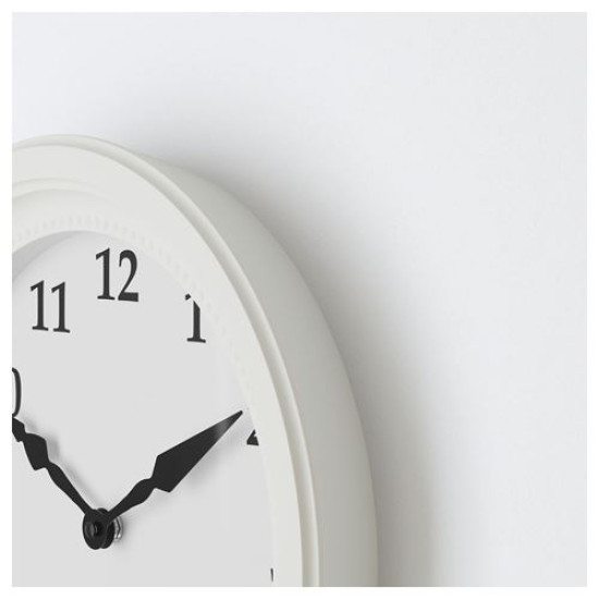 IKEA SÖNDRUM - duvar saati, 35 cm (beyaz) beyaz
