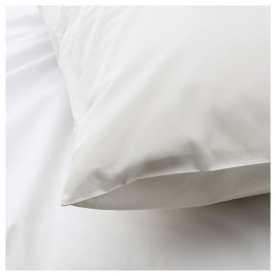 IKEA ULLVIDE - yastık kılıfı, 50x60 cm (beyaz) beyaz