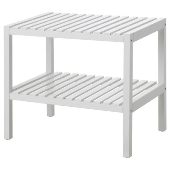 IKEA MUSKAN - bank, 58x38 cm (beyaz)