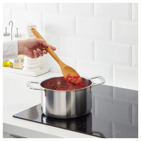 IKEA RÖRT - kaşık, 31 cm (kayın görünümlü, yuvarlak) kayın görünümlü, yuvarlak