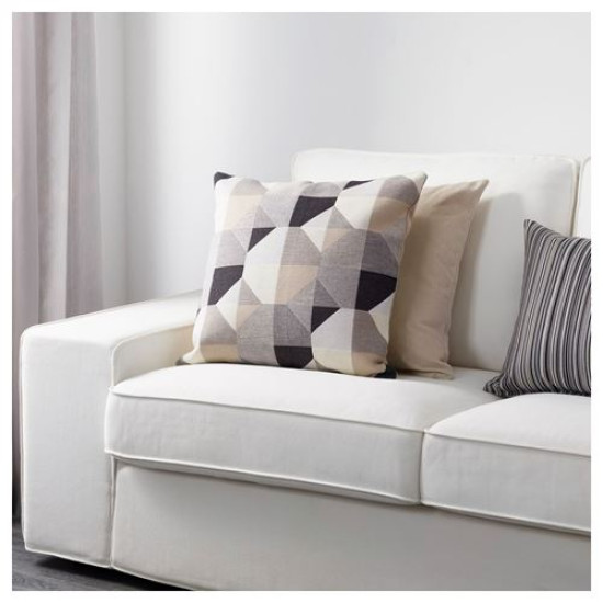 IKEA SVARTHÖ - kırlent kılıfı, 50x50 cm (bej) bej