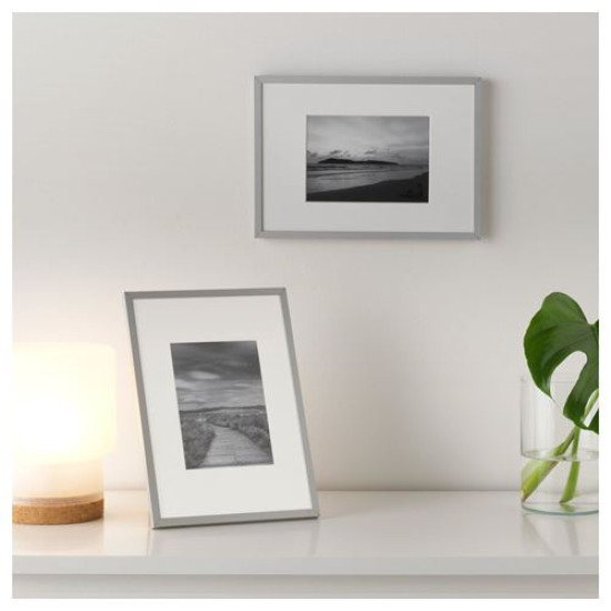 ikea-lomviken-gri-çerçeve-21x30-cm-alüminyum-alüminyum