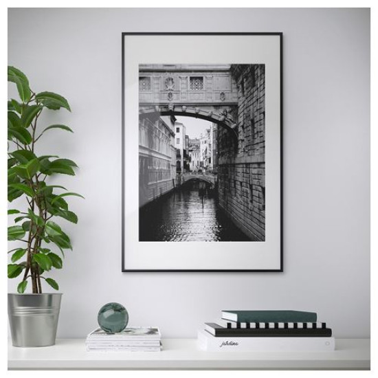 ikea-lomviken-siyah-çerçeve-61x91-cm-siyah-siyah