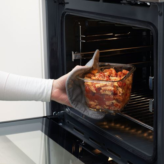 IKEA 365+ - cam saklama kabı, 1,2 lt (cam) cam