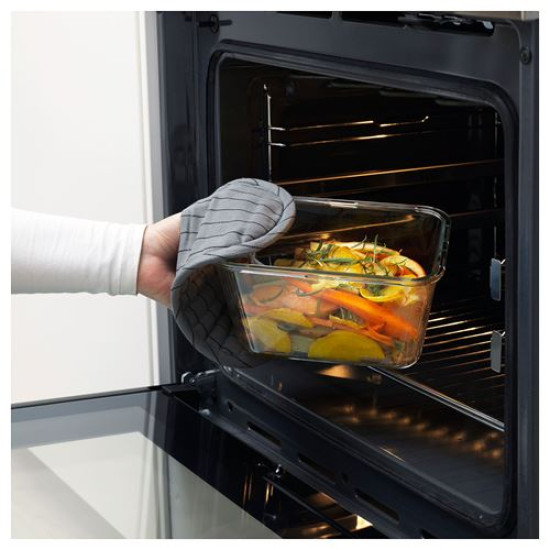 IKEA 365+ - cam saklama kabı, 1,8 lt (cam) cam