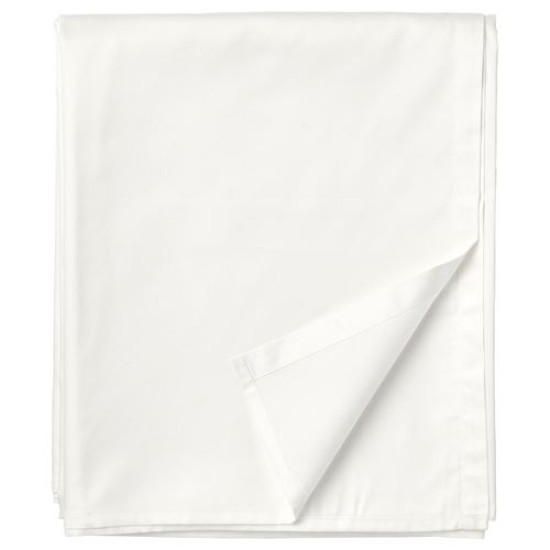 IKEA NATTJASMIN - çift kişilik çarşaf, 240x260 cm (beyaz) beyaz
