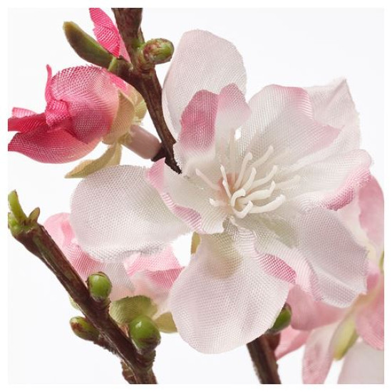 ikea-smycka-yapay-çiçek-130-cm-pembe-pembe