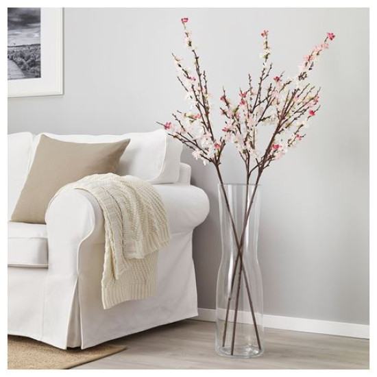 ikea-smycka-yapay-çiçek-130-cm-pembe-pembe