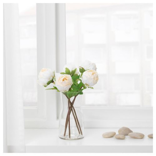 ikea-smycka-yapay-çiçek-30-cm-beyaz