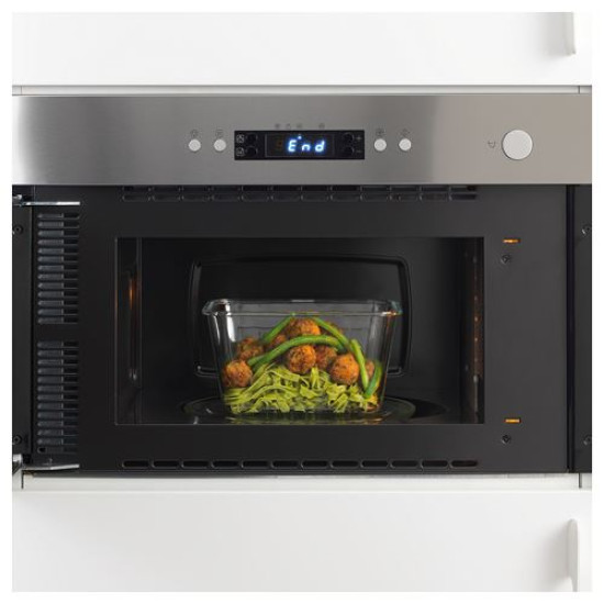 IKEA 365+ - cam saklama kabı, 1,8 lt (cam) cam