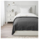 IKEA TJÄRBLOMSTER - yatak örtüsü, 150x210 cm (gri)