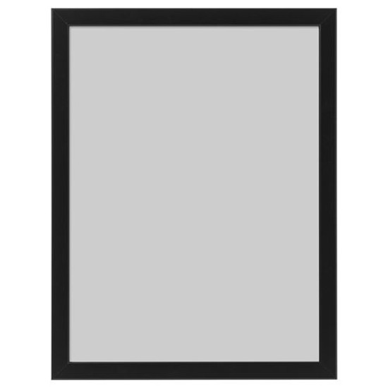 IKEA FISKBO - siyah çerçeve, 30x40 cm (siyah)