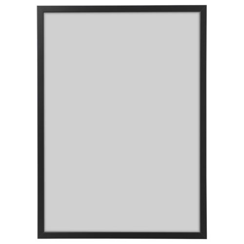 IKEA FISKBO - siyah çerçeve, 50x70 cm (siyah)