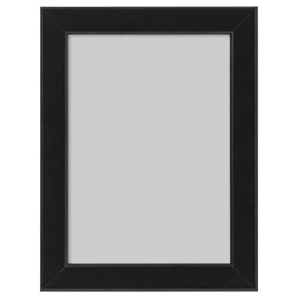 IKEA FISKBO - siyah çerçeve, 13x18 cm (siyah)