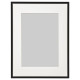 IKEA LOMVIKEN - siyah çerçeve, 30x40 cm (siyah)