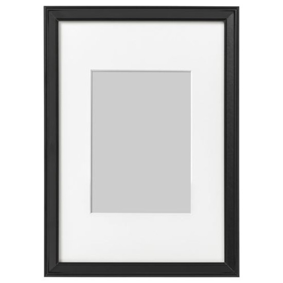 IKEA KNOPPÄNG - siyah çerçeve, 21x30 cm (siyah)