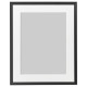 IKEA KNOPPÄNG - siyah çerçeve, 40x50 cm (siyah)