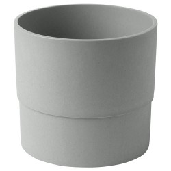IKEA NYPON - plastik saksı, 15 cm (gri)