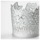 IKEA SAMVERKA - tealight mumluk, 8 cm (beyaz)