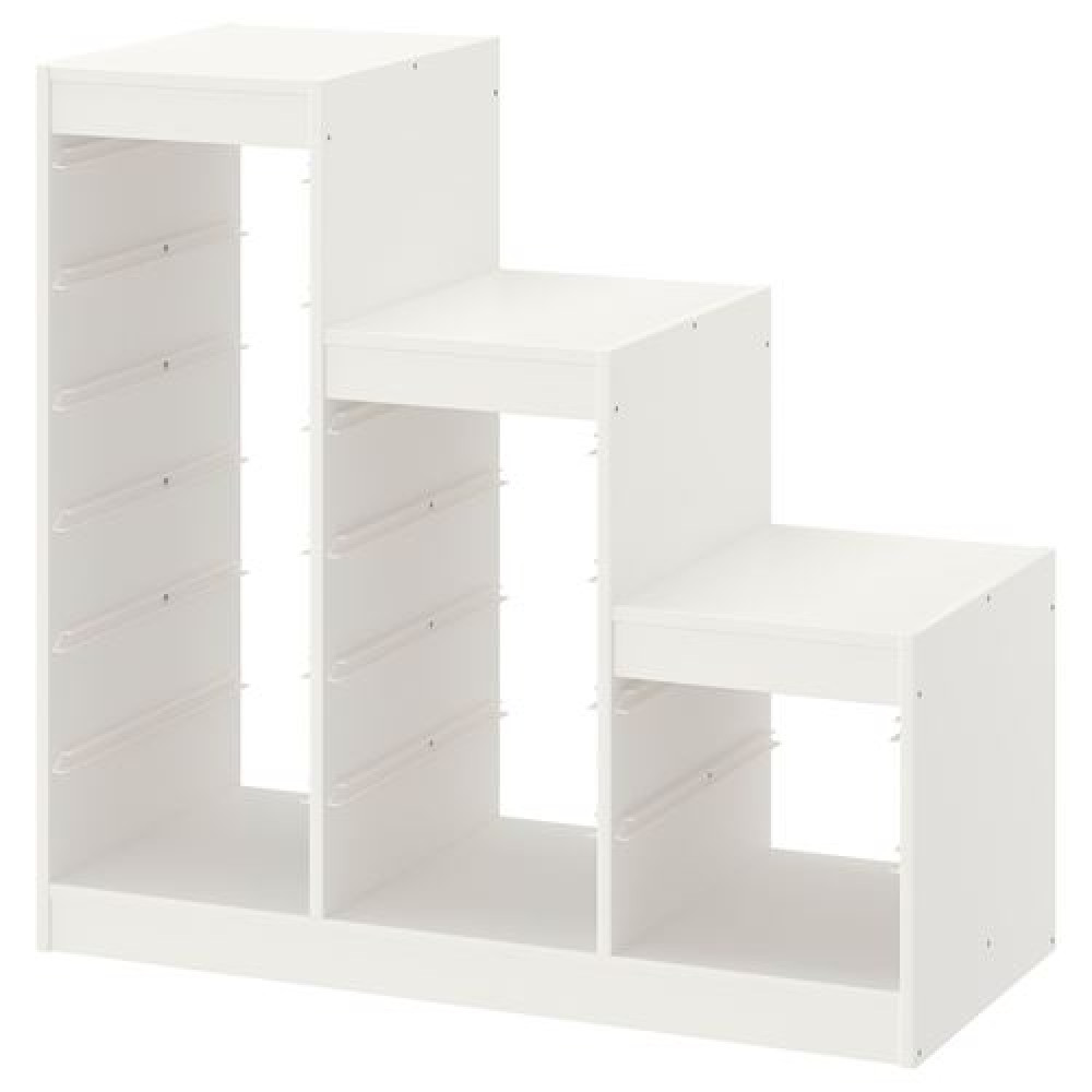 IKEA TROFAST - saklama ünitesi iskeleti, 99x44x94 cm (beyaz)