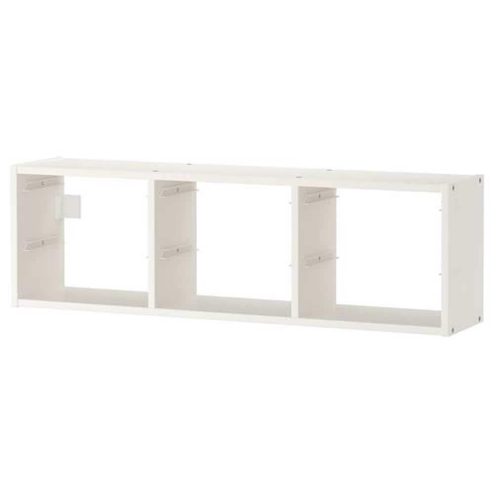 IKEA TROFAST - duvar rafı iskeleti, 99x21x30 cm (beyaz)