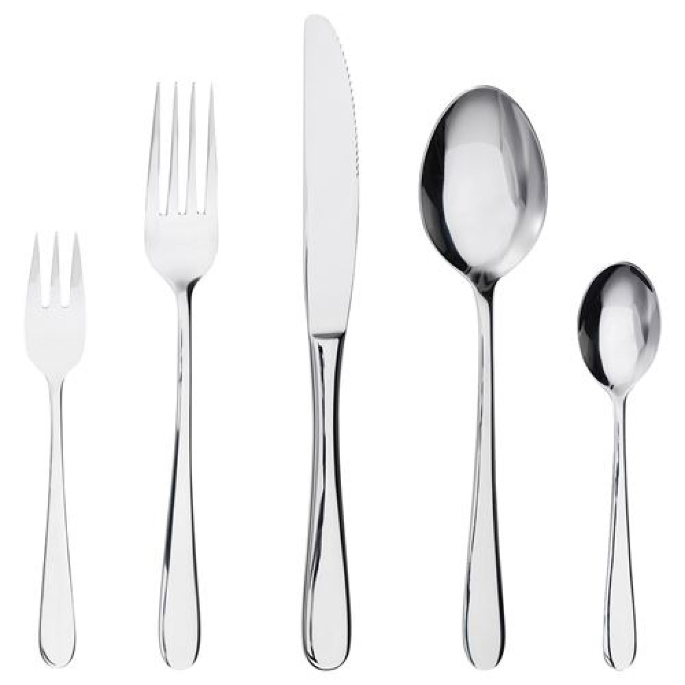 IKEA MARTORP - 6 kişilik çatal bıçak takımı (paslanmaz çelik)